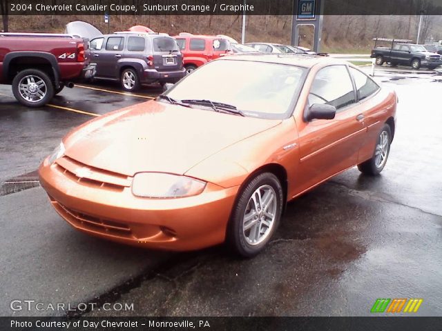 2004 Chevrolet Cavalier Coupe in Sunburst Orange