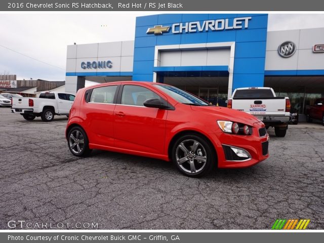 2016 Chevrolet Sonic RS Hatchback in Red Hot