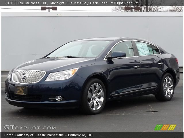 2010 Buick LaCrosse CXL in Midnight Blue Metallic