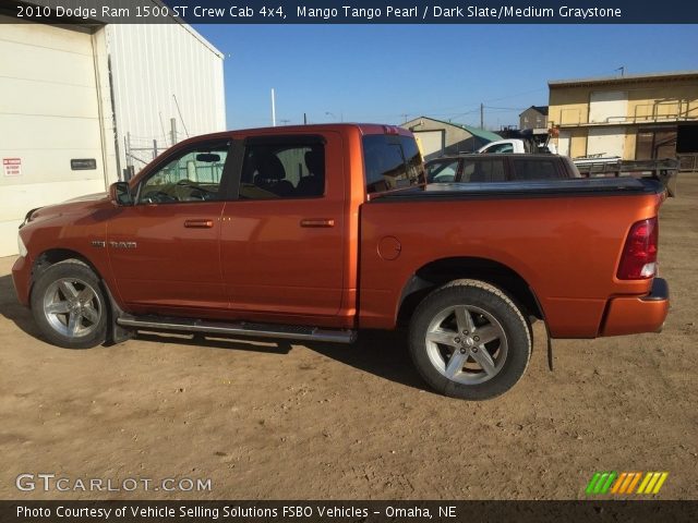 2010 Dodge Ram 1500 ST Crew Cab 4x4 in Mango Tango Pearl