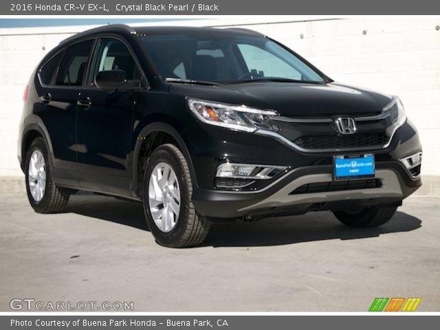 2016 Honda CR-V EX-L in Crystal Black Pearl