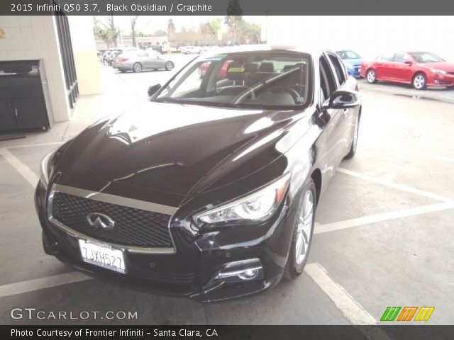 2015 Infiniti Q50 3.7 in Black Obsidian