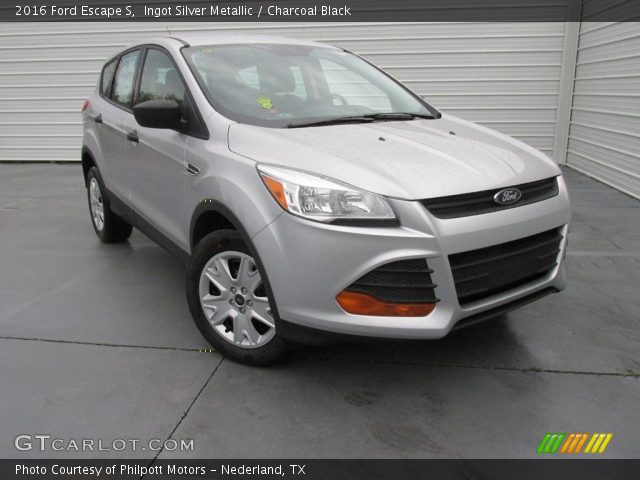 2016 Ford Escape S in Ingot Silver Metallic