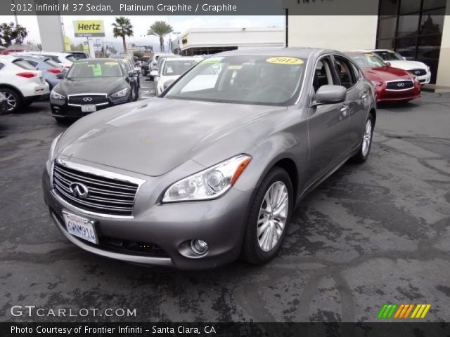 2012 Infiniti M 37 Sedan in Platinum Graphite