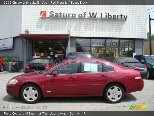 2006 Chevrolet Impala SS in Sport Red Metallic