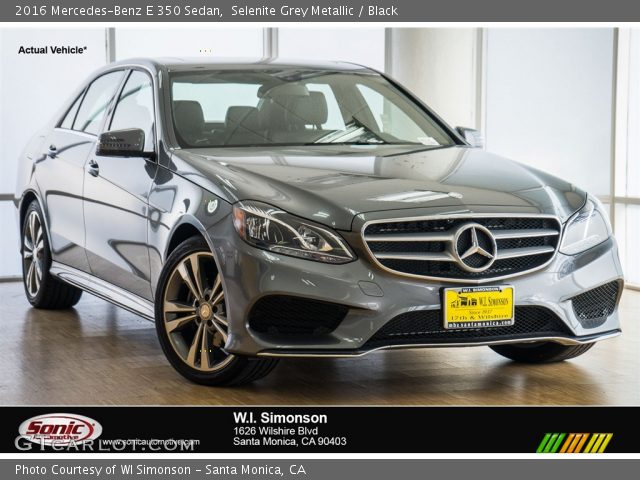 2016 Mercedes-Benz E 350 Sedan in Selenite Grey Metallic