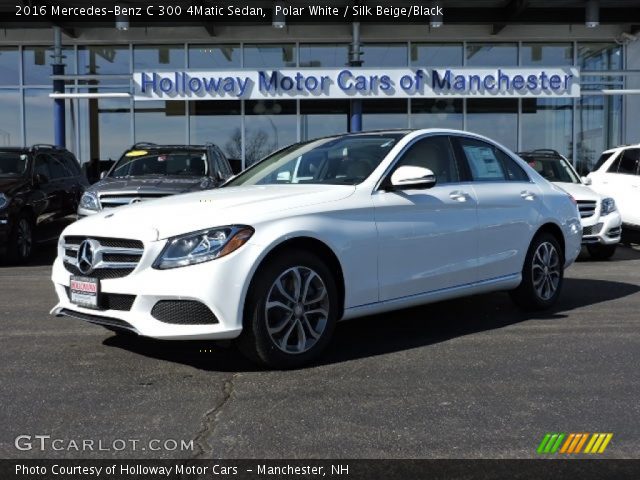 2016 Mercedes-Benz C 300 4Matic Sedan in Polar White