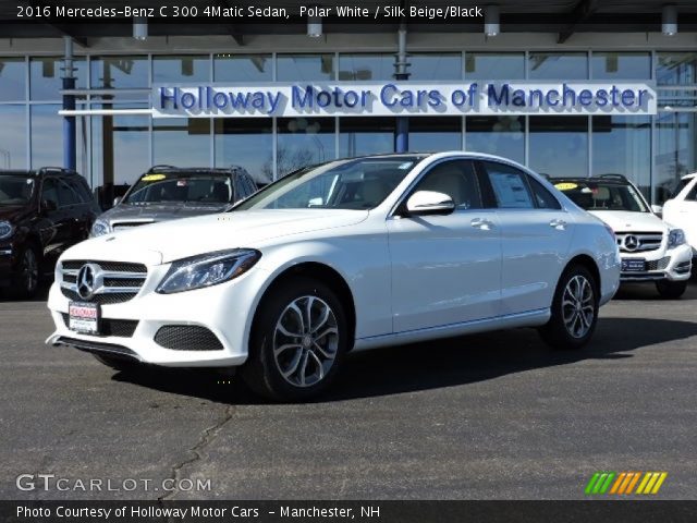 2016 Mercedes-Benz C 300 4Matic Sedan in Polar White