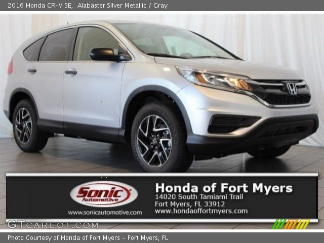2016 Honda CR-V SE in Alabaster Silver Metallic
