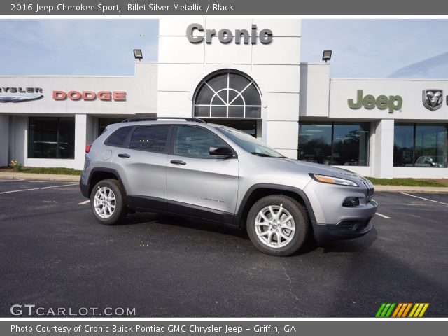 2016 Jeep Cherokee Sport in Billet Silver Metallic