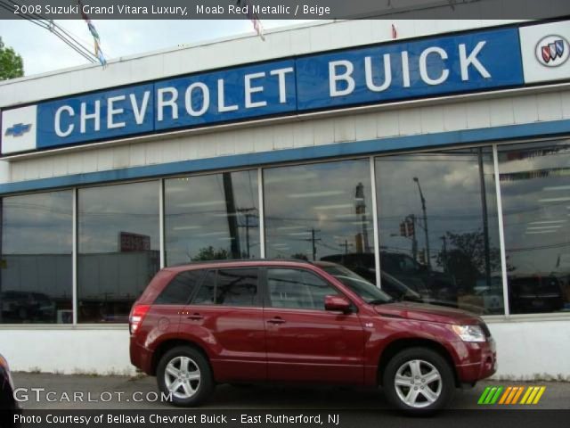 2008 Suzuki Grand Vitara Luxury in Moab Red Metallic