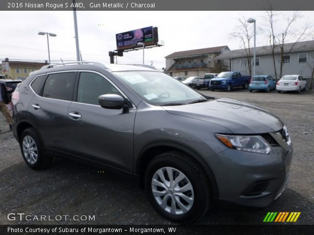 2016 Nissan Rogue S AWD in Gun Metallic