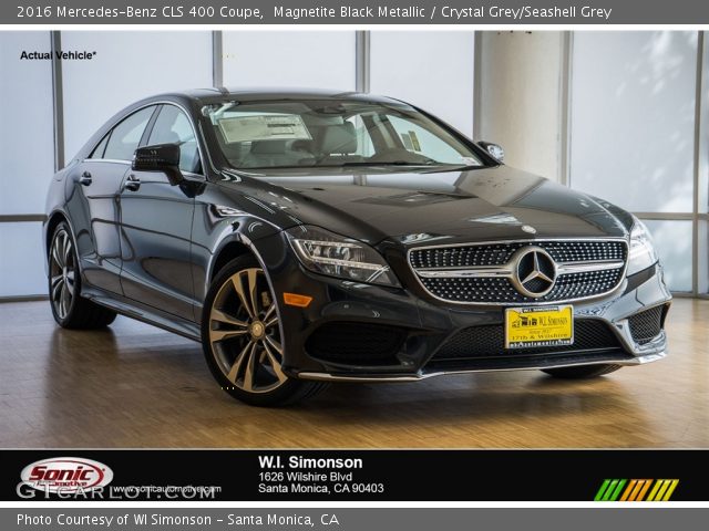 2016 Mercedes-Benz CLS 400 Coupe in Magnetite Black Metallic