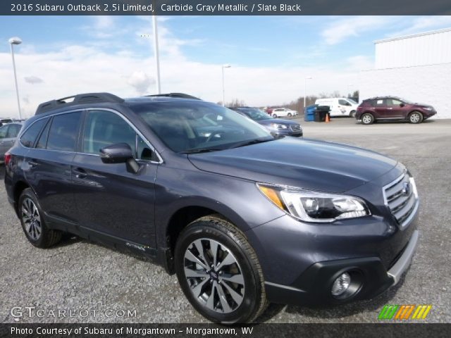 2016 Subaru Outback 2.5i Limited in Carbide Gray Metallic