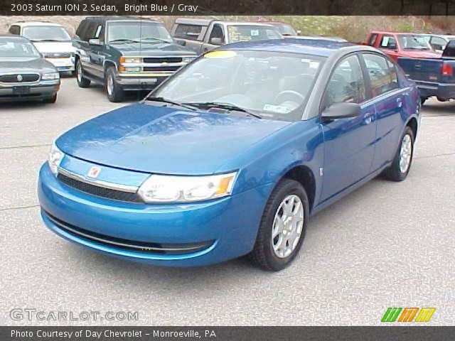2003 Saturn ION 2 Sedan in Bright Blue