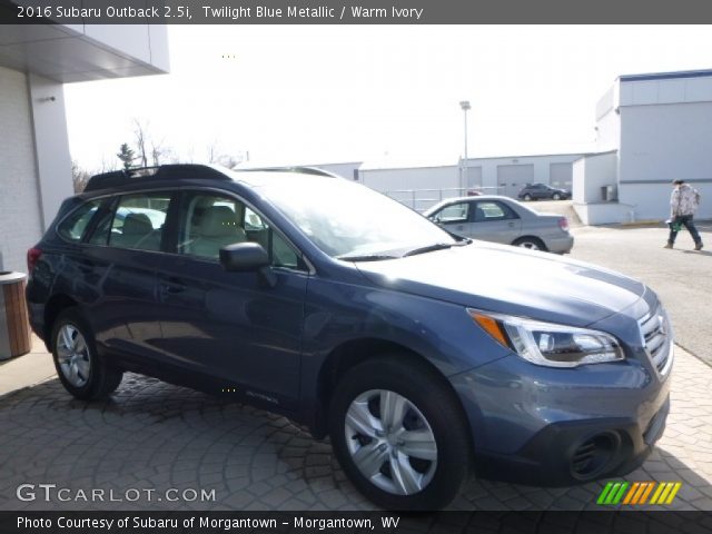 2016 Subaru Outback 2.5i in Twilight Blue Metallic