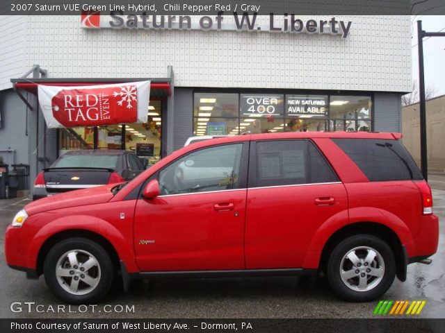 2007 Saturn VUE Green Line Hybrid in Chili Pepper Red