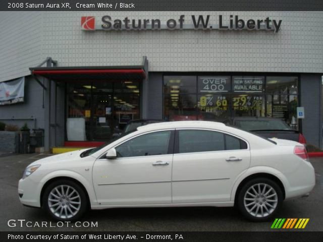 2008 Saturn Aura XR in Cream White