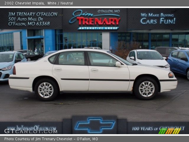 2002 Chevrolet Impala  in White