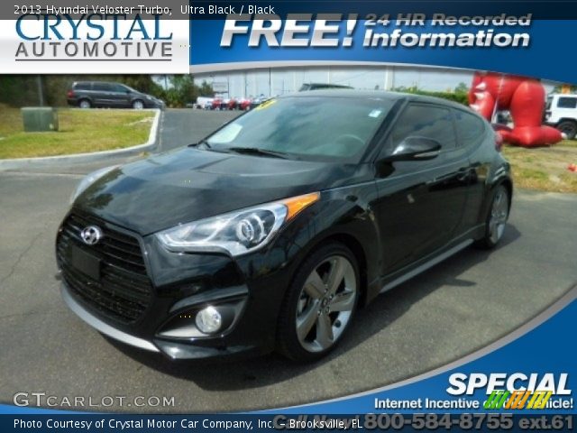 2013 Hyundai Veloster Turbo in Ultra Black