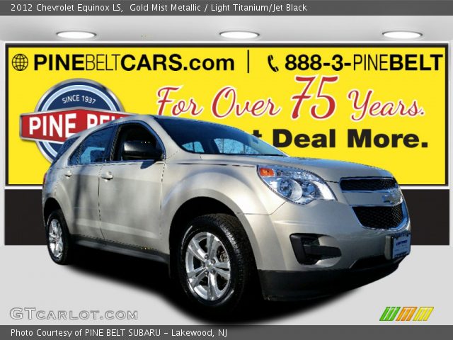 2012 Chevrolet Equinox LS in Gold Mist Metallic