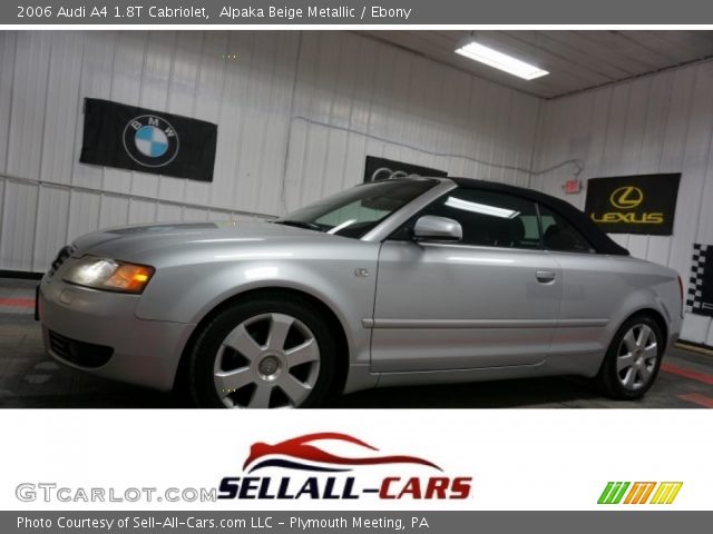 2006 Audi A4 1.8T Cabriolet in Alpaka Beige Metallic