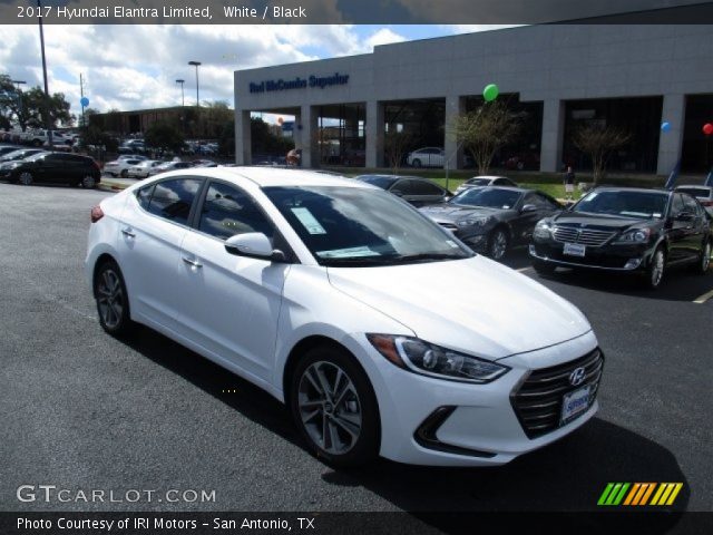 2017 Hyundai Elantra Limited in White