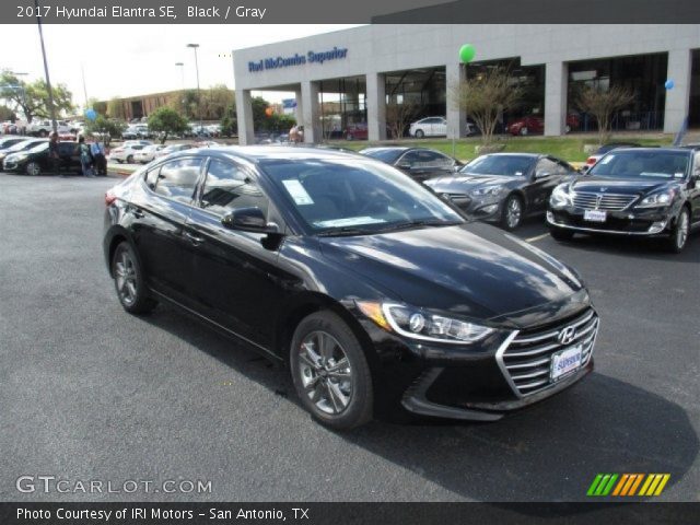 2017 Hyundai Elantra SE in Black