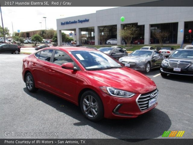 2017 Hyundai Elantra SE in Red