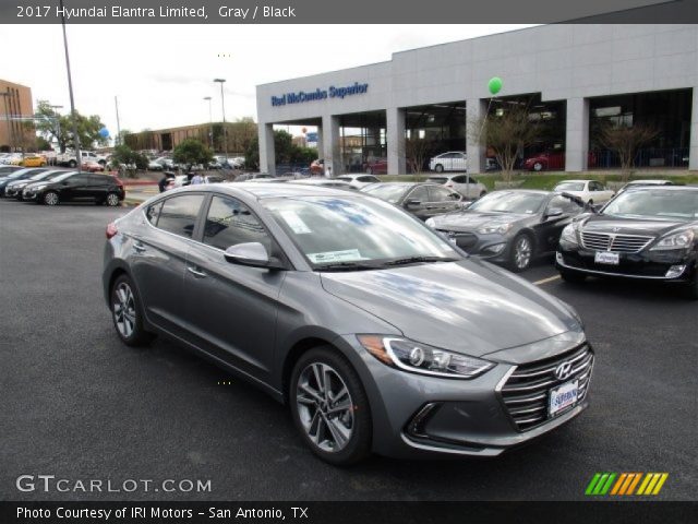 2017 Hyundai Elantra Limited in Gray