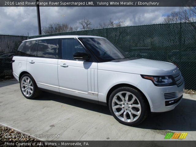 2016 Land Rover Range Rover Supercharged LWB in Yulong White Metallic
