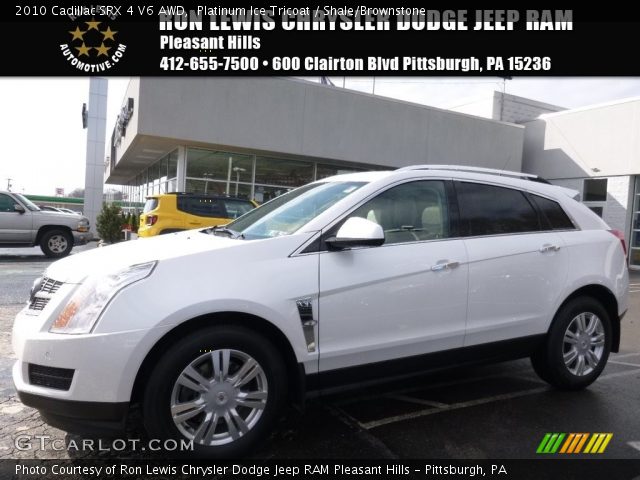 2010 Cadillac SRX 4 V6 AWD in Platinum Ice Tricoat