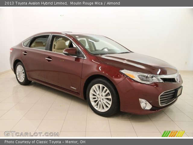 2013 Toyota Avalon Hybrid Limited in Moulin Rouge Mica