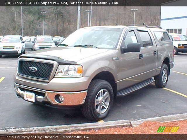 2006 Ford F150 XLT SuperCrew 4x4 in Arizona Beige Metallic