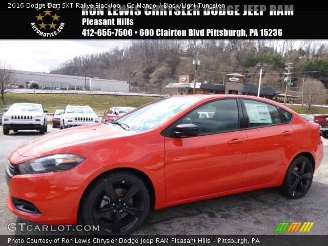 2016 Dodge Dart SXT Rallye Blacktop in Go Mango
