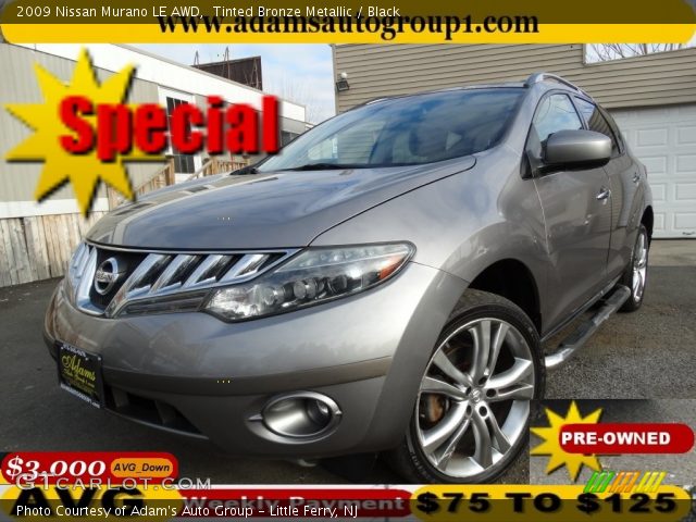 2009 Nissan Murano LE AWD in Tinted Bronze Metallic