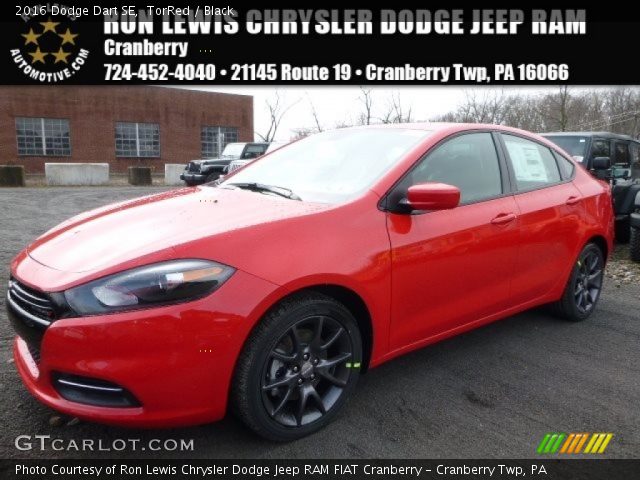 2016 Dodge Dart SE in TorRed