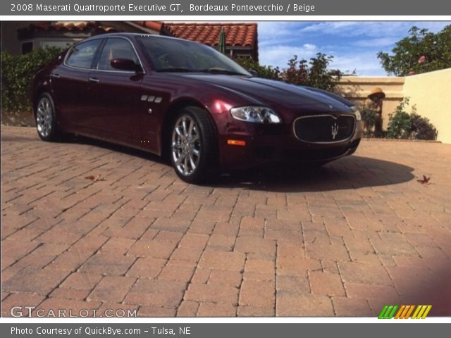 2008 Maserati Quattroporte Executive GT in Bordeaux Pontevecchio