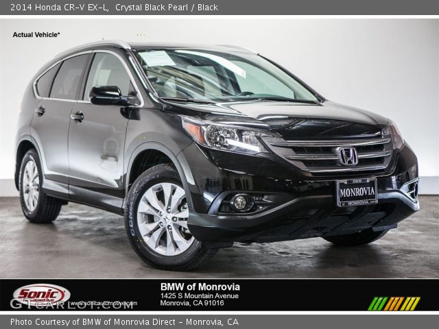 2014 Honda CR-V EX-L in Crystal Black Pearl