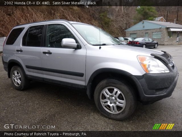 2002 Honda CR-V EX 4WD in Satin Silver Metallic
