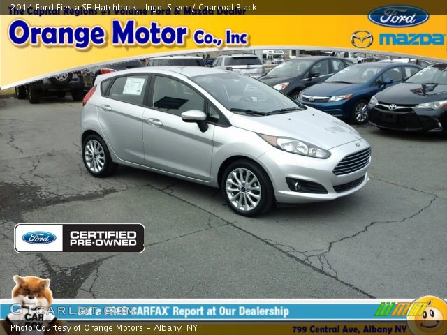 2014 Ford Fiesta SE Hatchback in Ingot Silver