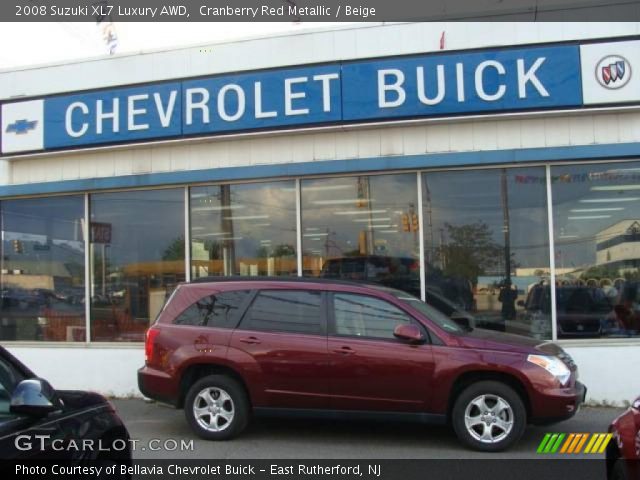 2008 Suzuki XL7 Luxury AWD in Cranberry Red Metallic