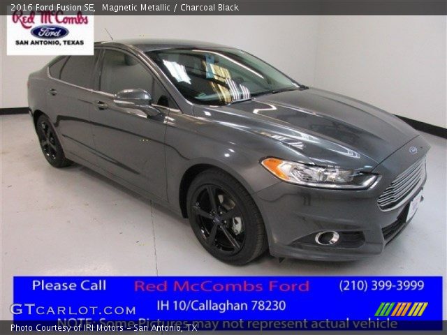 2016 Ford Fusion SE in Magnetic Metallic