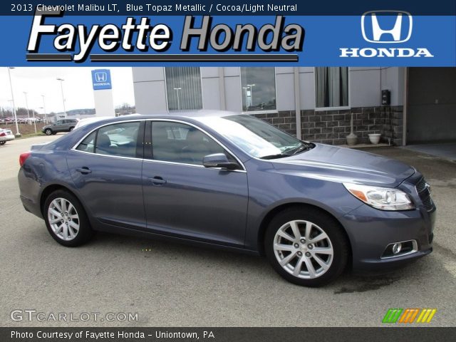 2013 Chevrolet Malibu LT in Blue Topaz Metallic