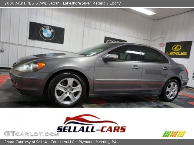 2006 Acura RL 3.5 AWD Sedan in Lakeshore Silver Metallic