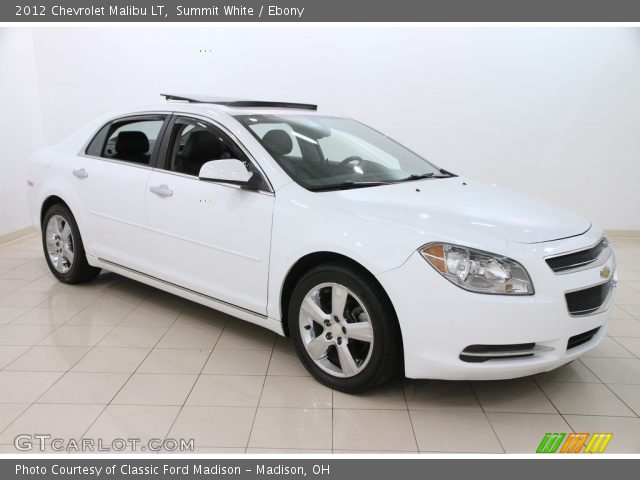 2012 Chevrolet Malibu LT in Summit White