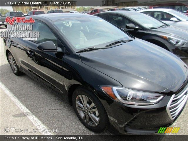 2017 Hyundai Elantra SE in Black