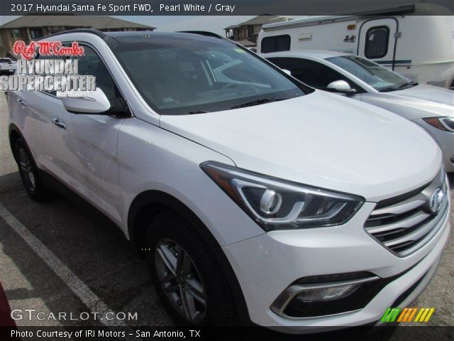 2017 Hyundai Santa Fe Sport FWD in Pearl White