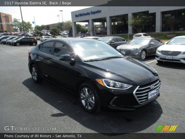 2017 Hyundai Elantra SE in Black