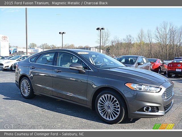 2015 Ford Fusion Titanium in Magnetic Metallic